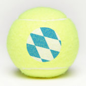 Penn tennisbal met vlag van Beieren, Duitsland Tennisballen (Voorkant)