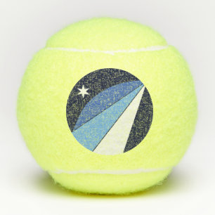 Penn tennisbal met vlag van Columbia, SC Tennisballen