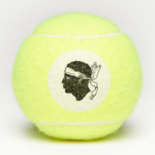 Penn tennisbal met vlag van Corsica Tennisballen
