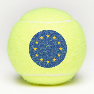 Penn tennisbal met vlag van de Europese Unie Tennisballen