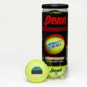 Penn tennisbal met vlag van Estland Tennisballen (Doos)