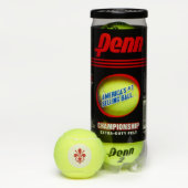 Penn tennisbal met vlag van Florence, Italië Tennisballen (Doos)