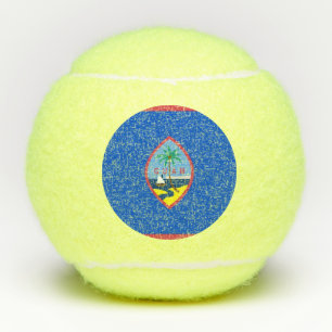 Penn tennisbal met vlag van Guam, Verenigde Staten Tennisballen
