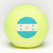 Penn tennisbal met vlag van Honduras Tennisballen (Voorkant)
