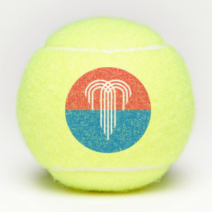 Penn tennisbal met vlag van Kansas City Tennisballen