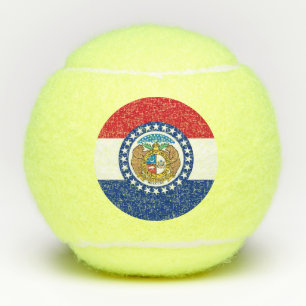 Penn tennisbal met vlag van Missouri, USA Tennisballen