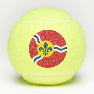 Penn tennisbal met vlag van St. Louis, Missouri Tennisballen