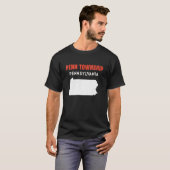 Penn township Pennsylvania USA State America Trave T-shirt (Voorkant volledig)