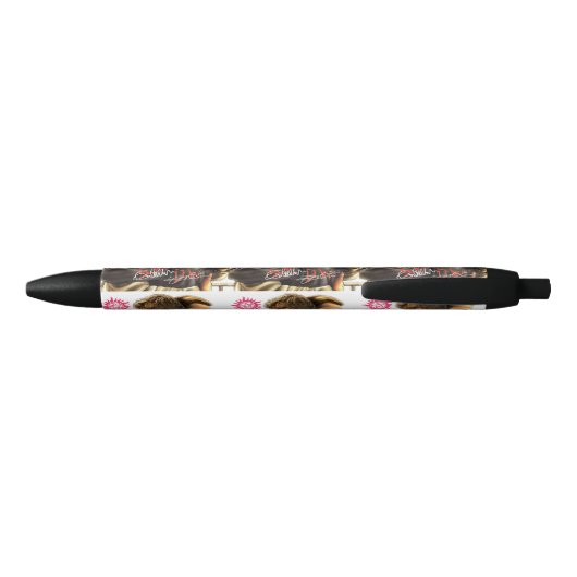 Penna Fratelli Winchester Zwarte Inkt Pen (Achterkant)
