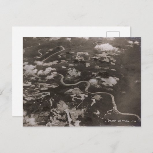 Penna River 1952 Briefkaart (Voorkant / Achterkant)