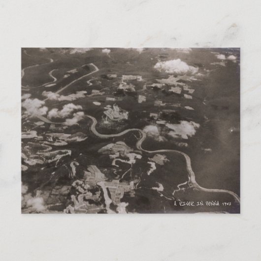 Penna River 1952 Briefkaart (Voorkant)