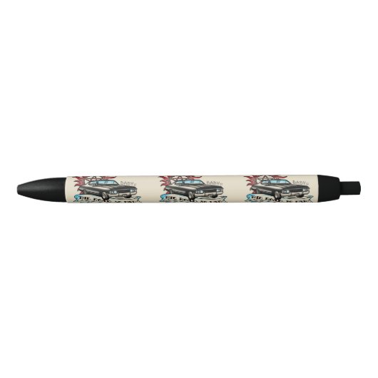 Penna Supernatural Impala del 67 nera Zwarte Inkt Pen (Voorkant)