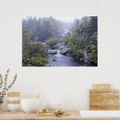 Pennant Brook In De Mist Fine Art Print (Keuken)