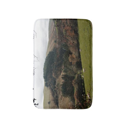 Pennant Valley Wales Badmat (Voorkant Verticaal)