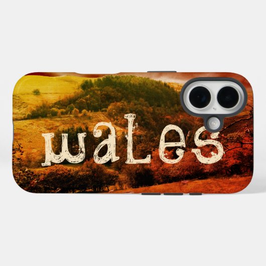 Pennant Valley Wales Landscape Hills Case-Mate iPhone Case (Achterkant (horizontaal))