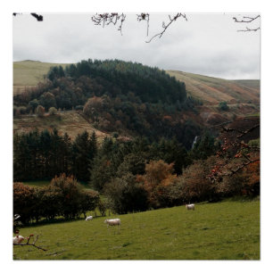 Pennant Valley Wales Poster