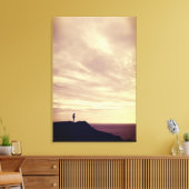 Pennard Cliffs Canvas Afdruk (Insitu (Woonkamer))