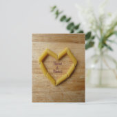 Penne Love Invitation Sjabloon Kaart (Staand voorkant)