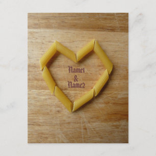 Penne Love Invitation Sjabloon Kaart