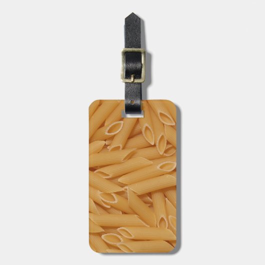 Penne Pasta Bagagelabel (Voorkant verticaal)