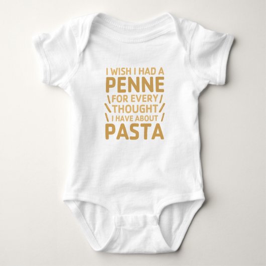 Penne Pasta Romper (Voorkant)