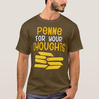 Penne voor je gedachten t-shirt