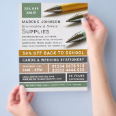 pennen, benodigdheden voor kantoorbenodigdheden, s flyer (Hand)