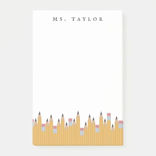 Pennen gepersonaliseerd post-it® notes (Voorkant)