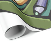 Pennen in een doos cadeaupapier (Rol Hoek)