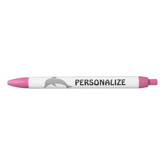 Pennen met op maat gemaakt dolfijnlogo (Voorkant)