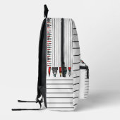 Pennen, potloden en notities... oh my! bedrukte rugzak (Links)