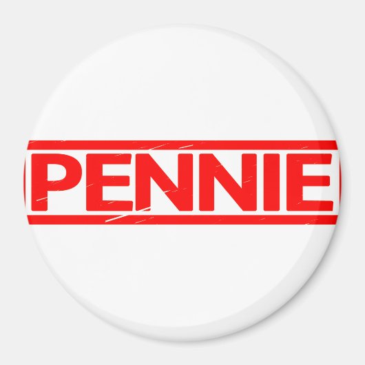 Pennie Stamp Magneet (Voorkant)