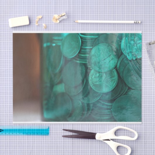 Pennies Tissuepapier (Craft)