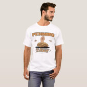 Pennies to Power™ Momentum financiële slagkracht T-shirt (Voorkant volledig)