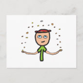 Pennies uit de hemel briefkaart (Voorkant)