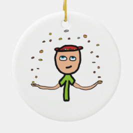 Pennies uit de hemel keramisch ornament