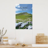 Pennine Way National Trail Reisposter Poster (Keuken)