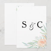 Penningen. Perzikcrème. Briefpapier Notitiekaartje (Voorkant / Achterkant)