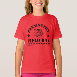 Pennington Field Day Zwart T-shirt