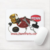 PennParts.com Mousepad Muismat (Met muis)
