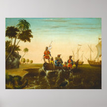 Penn's Treaty - Edward Hicks Fine Art Poster