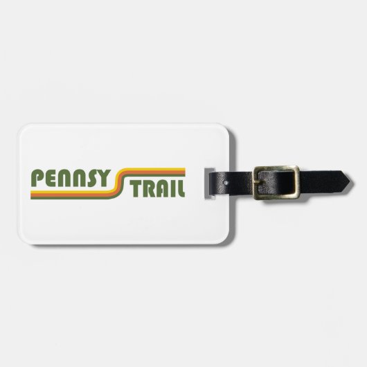 Pennsy Trail Indianapolis Bagagelabel (Voorkant horizontaal)