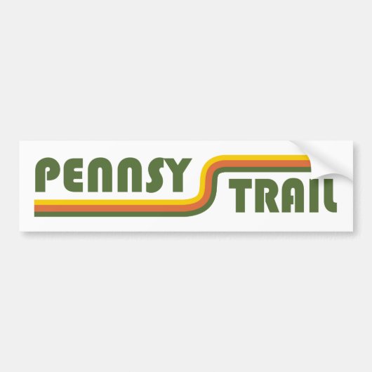 Pennsy Trail Indianapolis Bumpersticker (Voorkant)