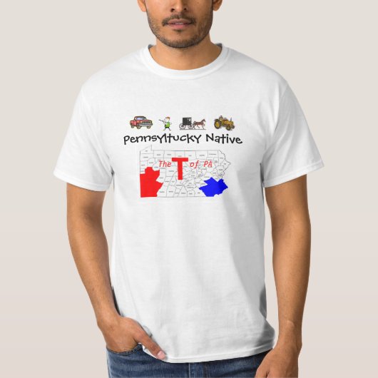 Pennsyltucky t shirt (Voorkant)