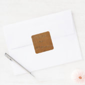 Pennsylvania 10 vierkante sticker (Envelop)