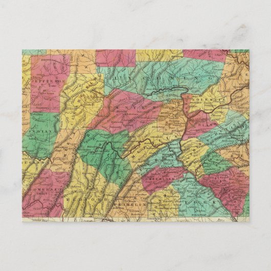 Pennsylvania 11 briefkaart (Voorkant)