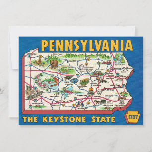 Pennsylvania 11x14 legpuzzel kaart