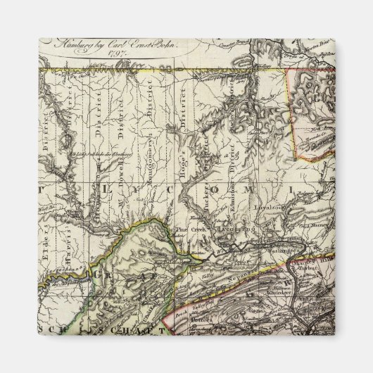 Pennsylvania 12 magneet (Voorkant)