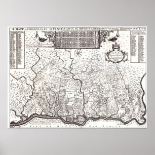 Pennsylvania 1687 poster