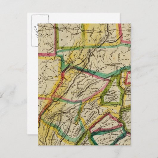 Pennsylvania 1818 Edition Briefkaart (Voorkant / Achterkant)